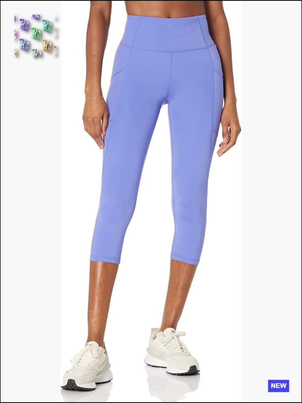 High Waisted Capri Leggings with Pockets Active Sculpt Workout Athleisure